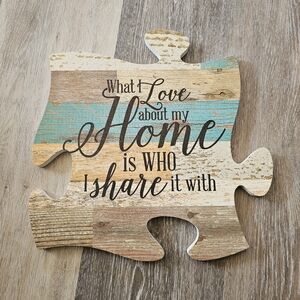 P. Graham Dunn Wall puzzle hanging 12x12